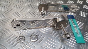 Rocket 3 Footrest Lowering Bracket's from Triumph Custom Parts